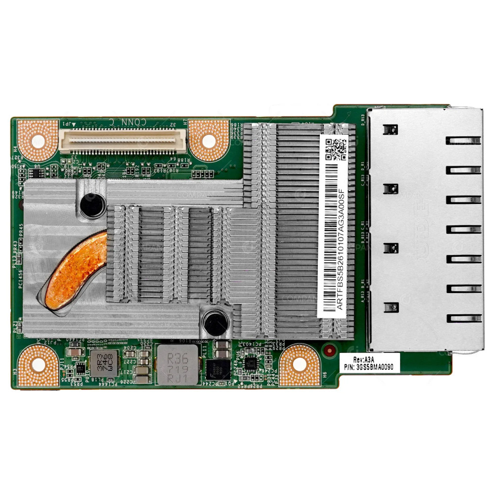 3GS5BMA0090 QUANTA 4 PORT ETHERNET ADAPTER ON 10GBE INTEL X557-T4 FOR HITACHI DS220 -