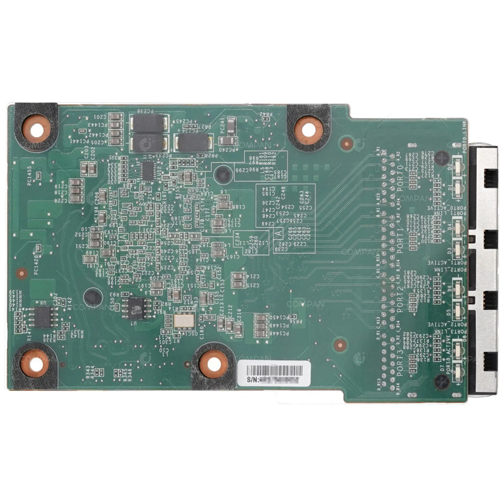 3GS5BMA0090 QUANTA 4 PORT ETHERNET ADAPTER ON 10GBE INTEL X557-T4 FOR HITACHI DS220 -