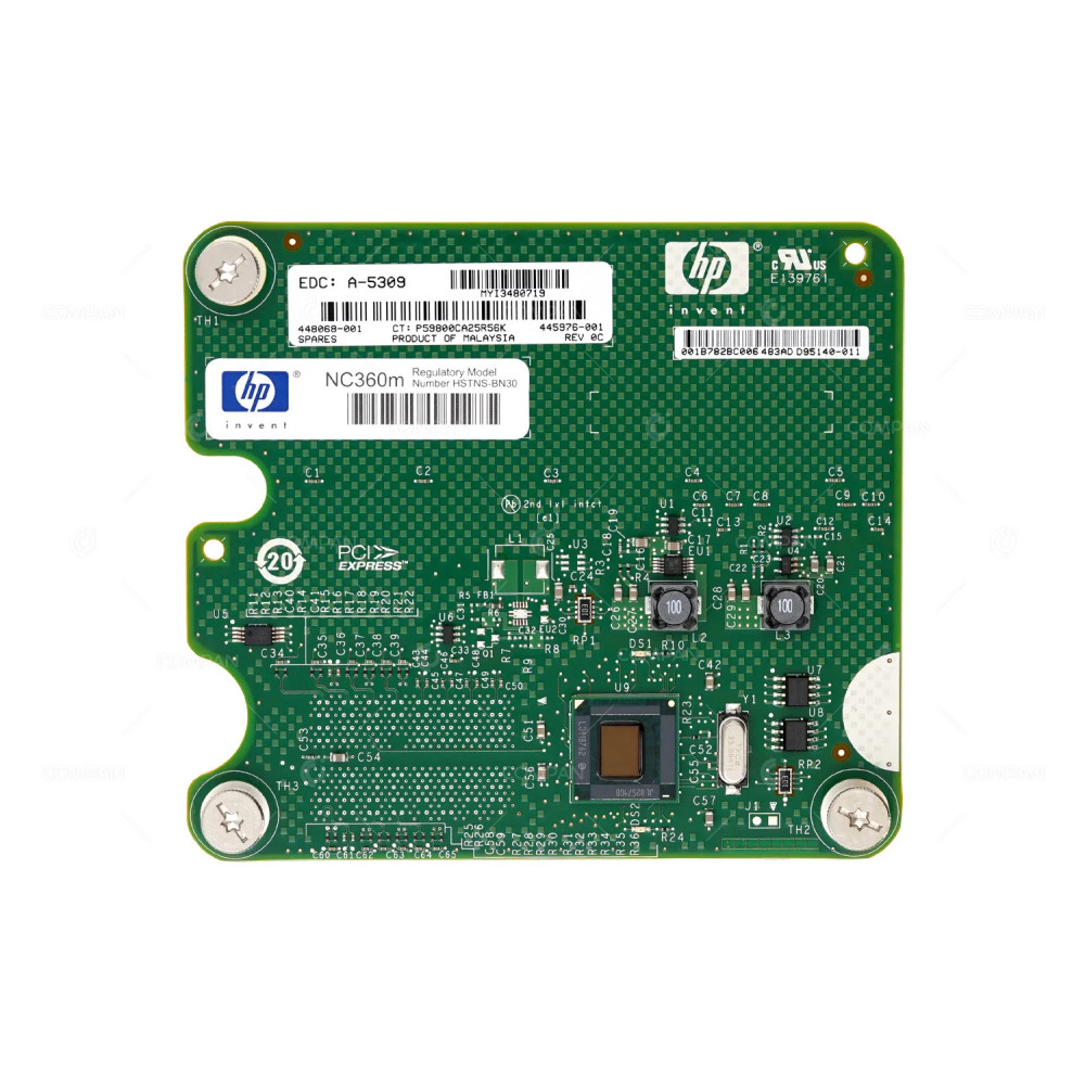 445978-B21 HP NC360M DUAL PORT 1GB MEZZANINE CARD ADAPTER 448068-001
