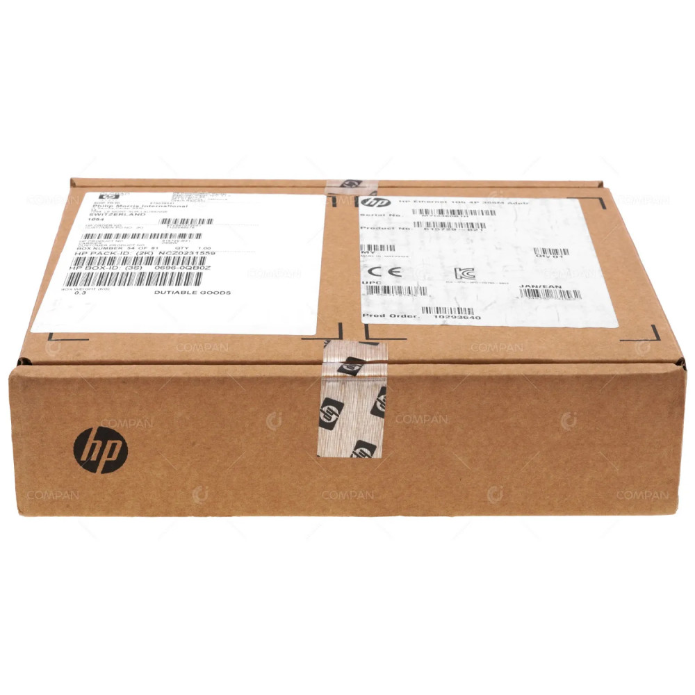 615729-B21 HP ETHERNET 366M 1GB 4P NIC NETWORK ADAPTER CARD 616010-001