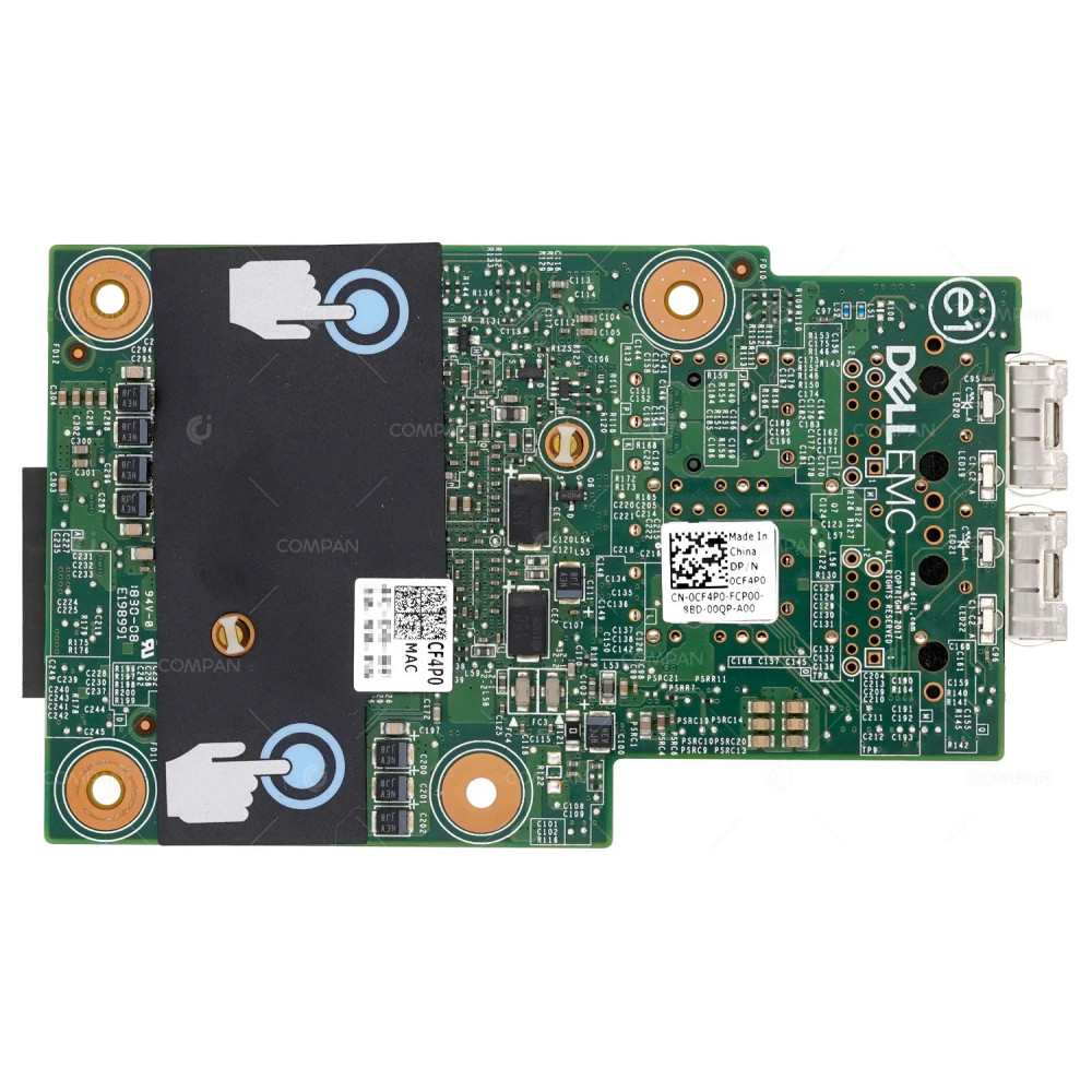 CF4P0 DELL EMC BROADCOM 57416 DUAL PORT 10GB SFP+ RNDC NETWORK LOM MEZZANINE CARD 0CF4P0, 57416