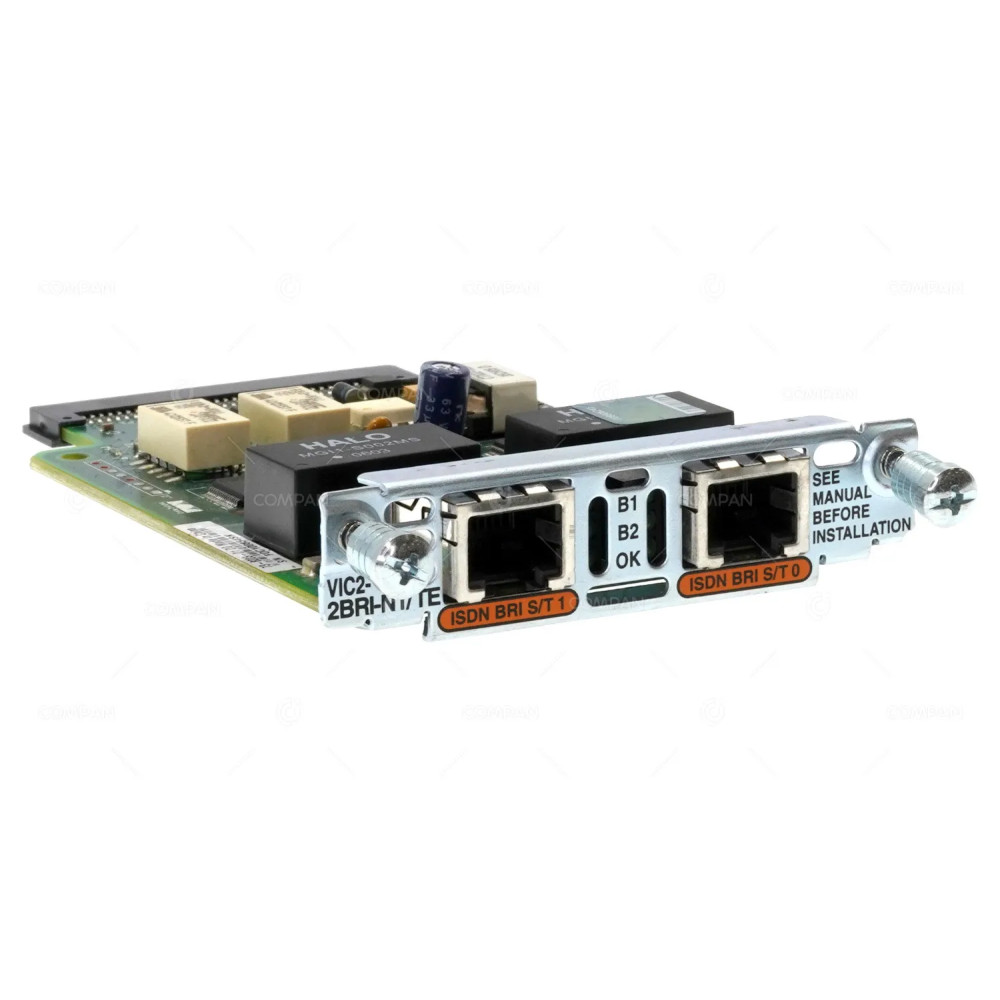 VIC2-2BRI-NT-TE CISCO DUAL PORT INTERFACE VIRTUAL CARD VIC 73-8223-01, 73-12908-01, 800-33406-01, 800-21861-01, CNS7KTJAAA, CNUIAVZAAB, VIC2-2BRI-NT/TE