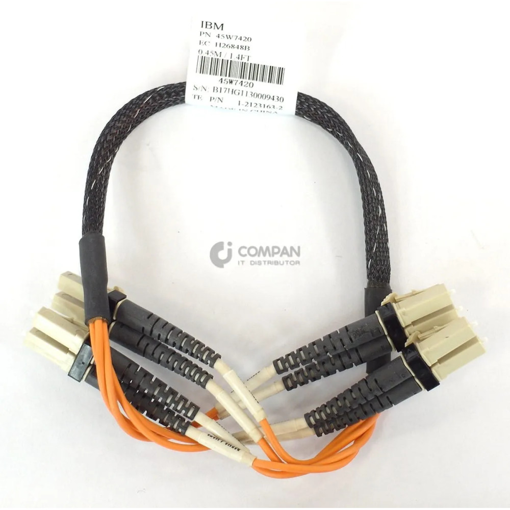 45W7420 IBM 2X DUPLEX LC-LC 0.45M