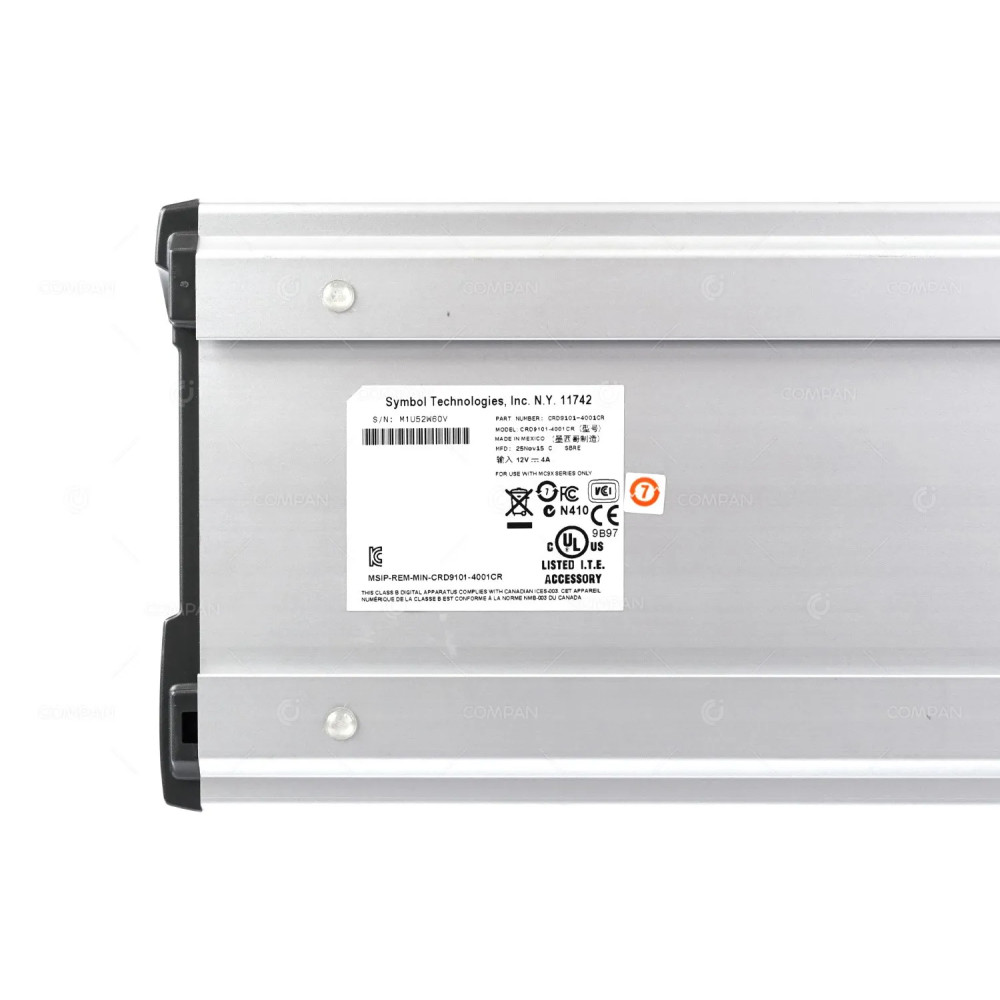 CRD9101-4001CR SYMBOL 4 SLOT CHARGER FOR HANDHELD SCANNER MC9200 -