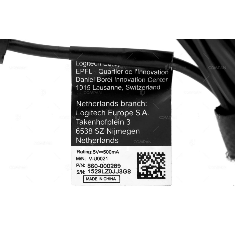 860-000289  LOGITECH 720P HD USB WEBCAM