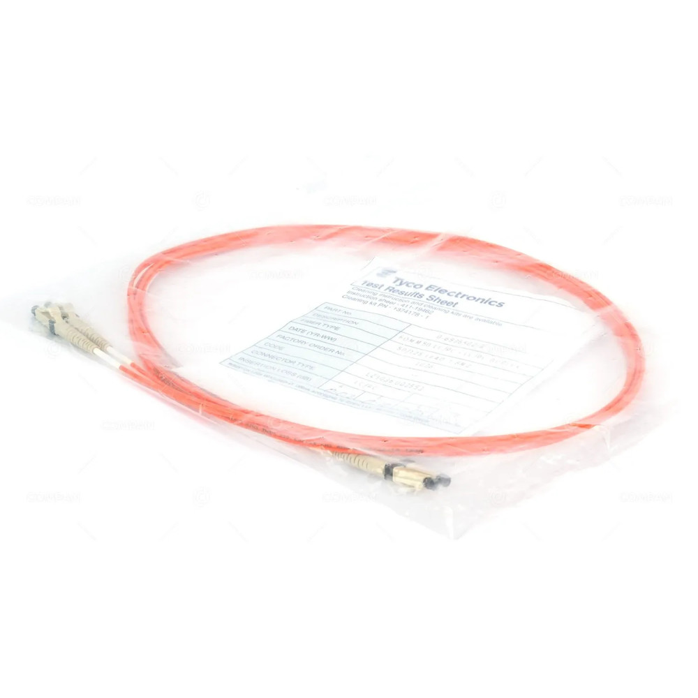 0-6536502-3 TYCO ELECTRONICS DUPLEX LC FIBER OPTICAL CABLES 3M