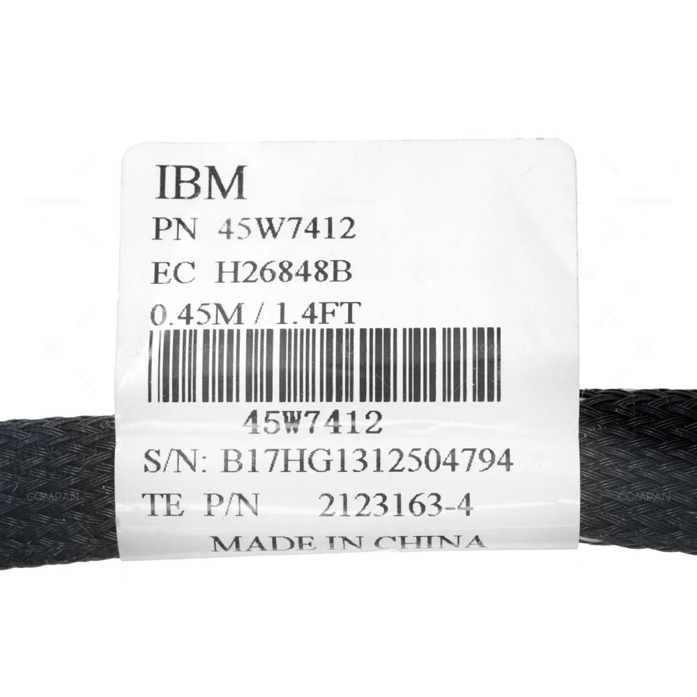 45W7412 IBM 2X DUPLEX LC-LC 0.45M -