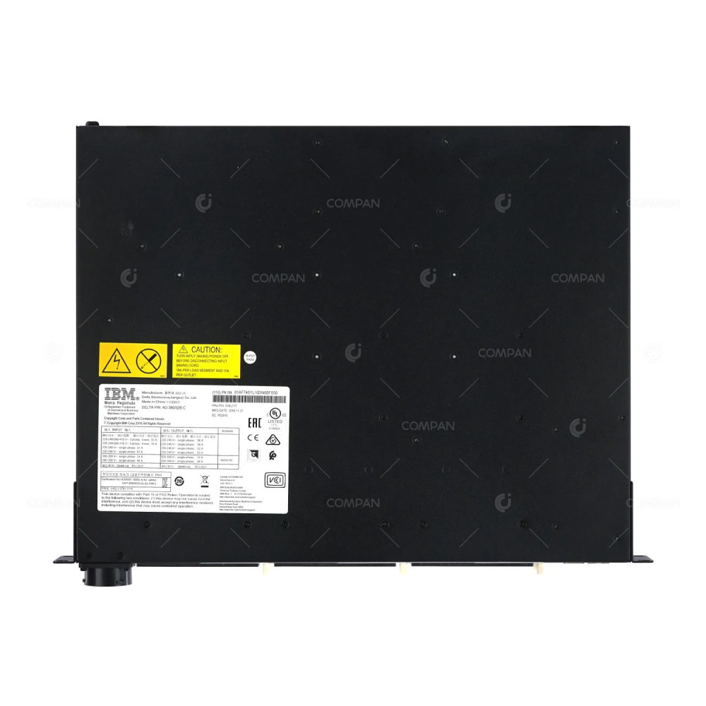 01KL117 / IBM 12-PORT C13 1U  MONITORED POWER DISTRIBUTION UNIT PDU