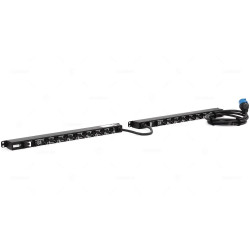 150-00009 NETAPP DUAL PDU 2X 8 C13 10A OUTLETS 15A BRANCH CIRCUT COMBINED 32A 3 PIN PLUG 72ABGBHE1000R01