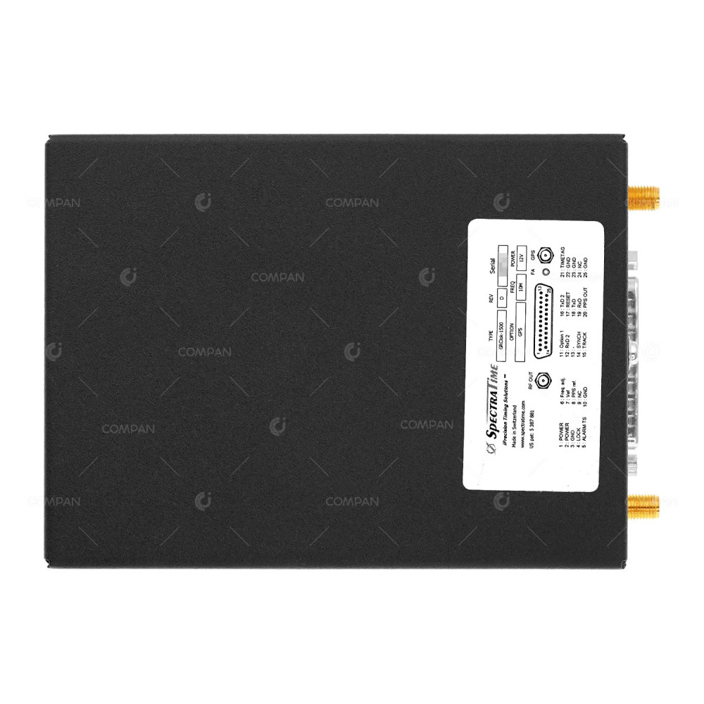 GRCLOK-1500 SPECTRATIME SMART RUBIDIUM OSCILLATOR INTEGRATED GPS RECIEVER