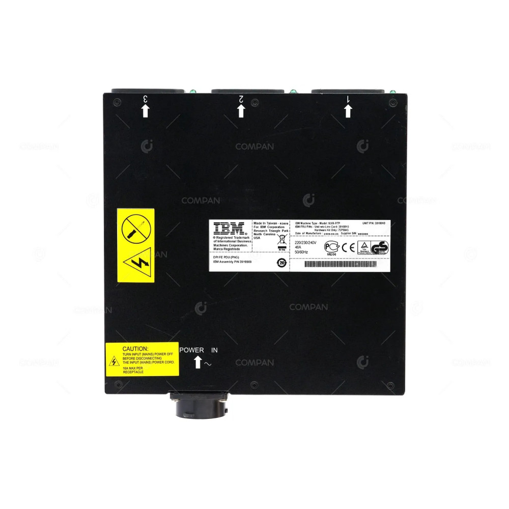 39Y8915 IBM PDU OUTPUT 3X C19 WITHOUT CABLE