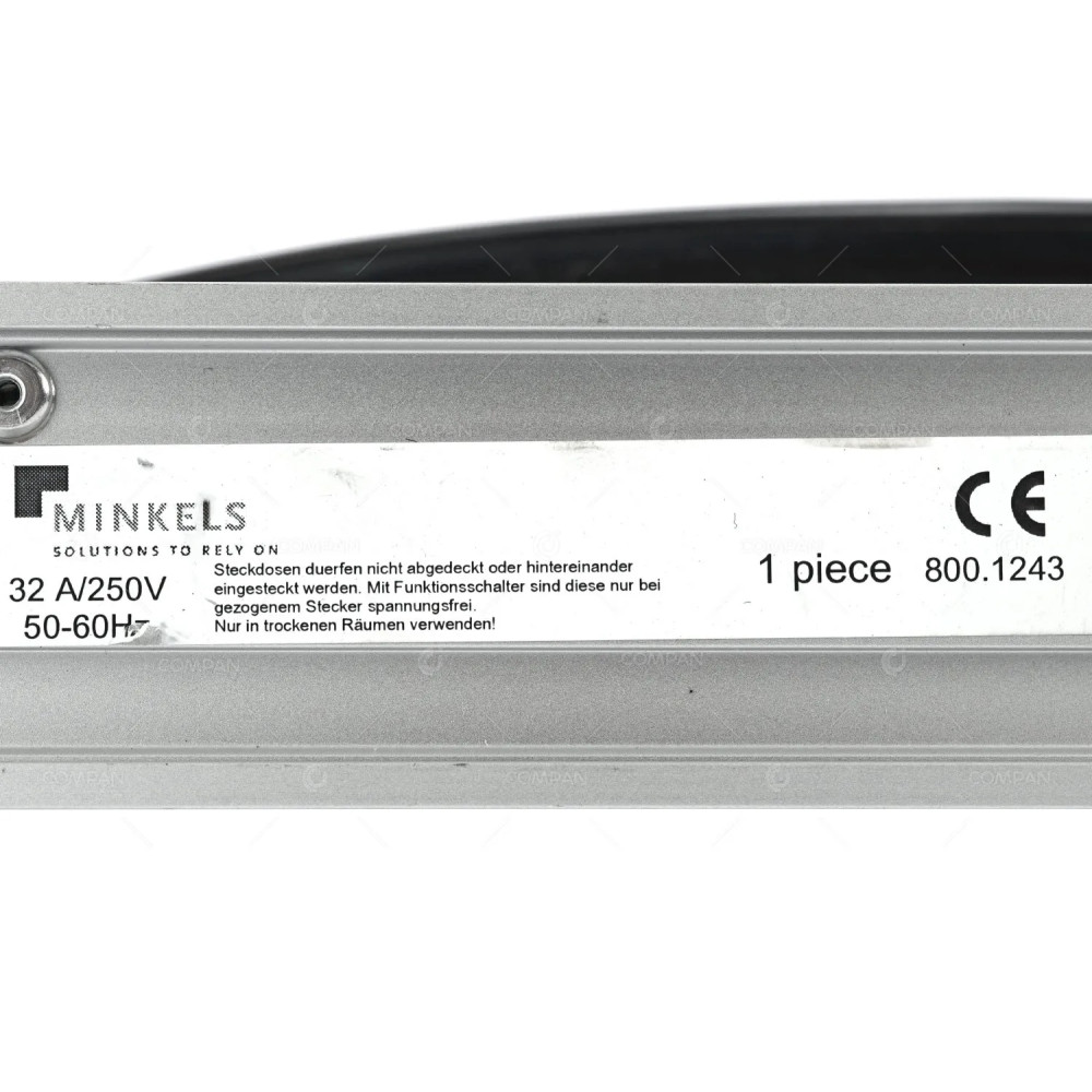 800.1243 NO PLUG MINKELS 12 OUTLET C13 2 OUTLET C19 32A 250V 50-60HZ PDU WITHOUT PLUG -