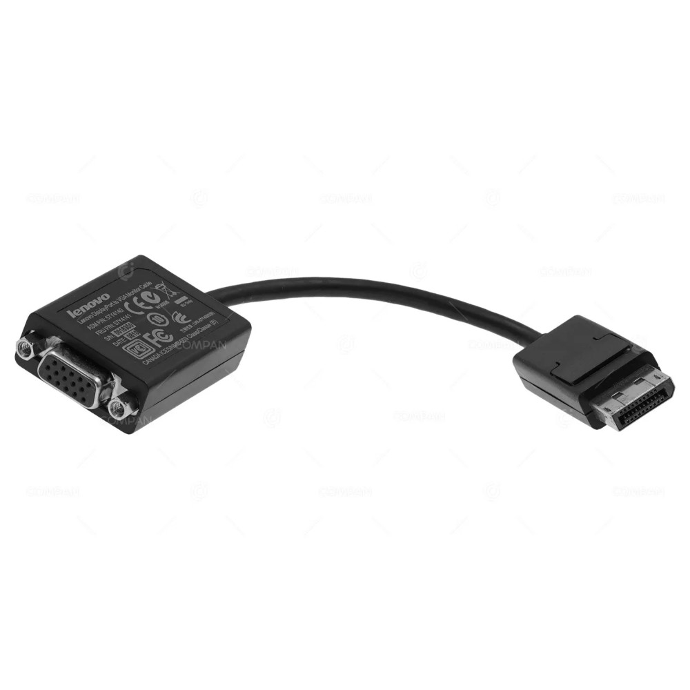 57Y4141  LENOVO  57Y4141 DISPLAYPORT TO VGA MONITOR CABLE