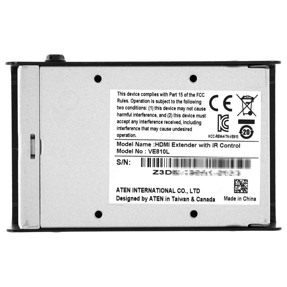 VE810L  ATEN VANCRYST VE810  HDMI EXTENDER WITH IR CONTROL