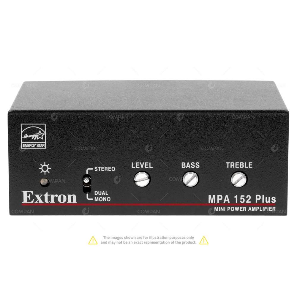 60-844-03  EXTRON 60-844-03 MPA152PLUS STEREO AMPLIFER- 15 WATTS PER CHANEL