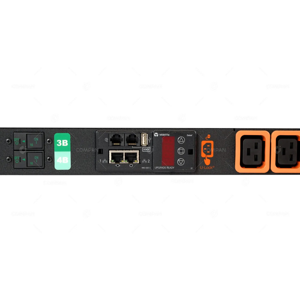 UI30001L VERTIV GEIST UI30001L 18X C13 12X C19 32A 3 PHASE PDU MU03E4W1-30PHB3-3PS56B4B10-S-072792