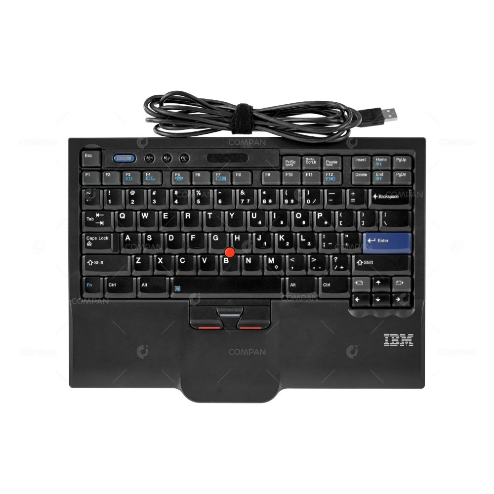 00WV000  IBM QWERTY KEYBOARD FOR KVM CONSOLE 1723-8BX