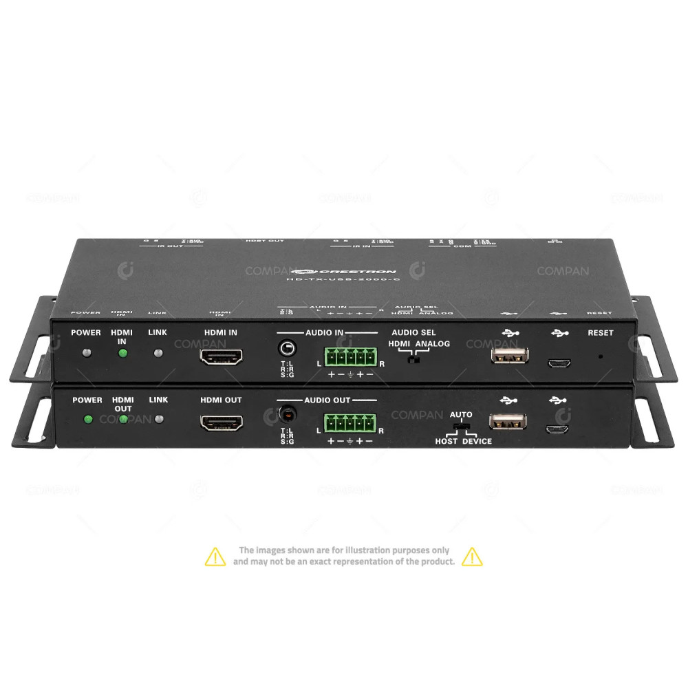HD-RX-USB-2000-C  CRESTRON RECEIVER FOR HDMI, USB 2.0, RS-232, IR, RJ45 EXTENDER