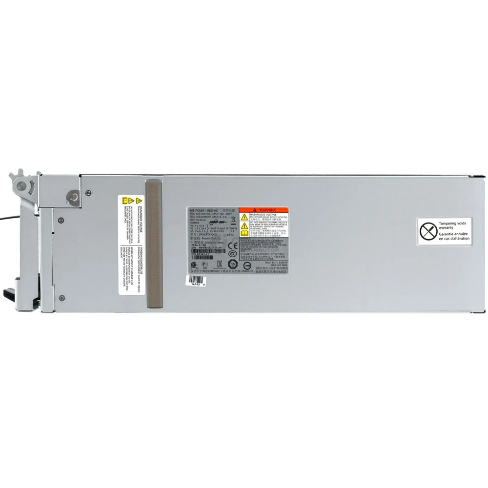114-00087+C0 NETAPP 580W POWER SUPPLY FOR NETAPP DS4243 DS4246