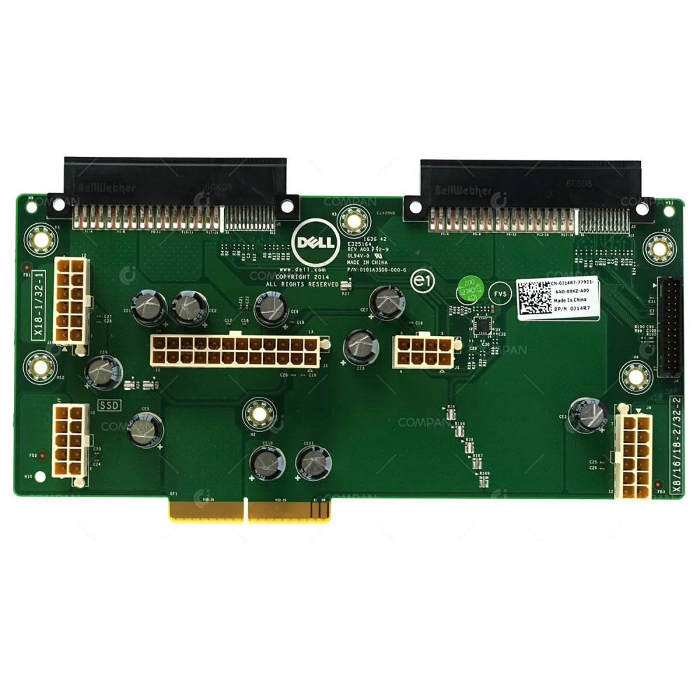 J14R7 DELL POWER DISTRIBUTION BOARD WITH POWER CABLES FOR POWEREDGE T630 G13 0J14R7