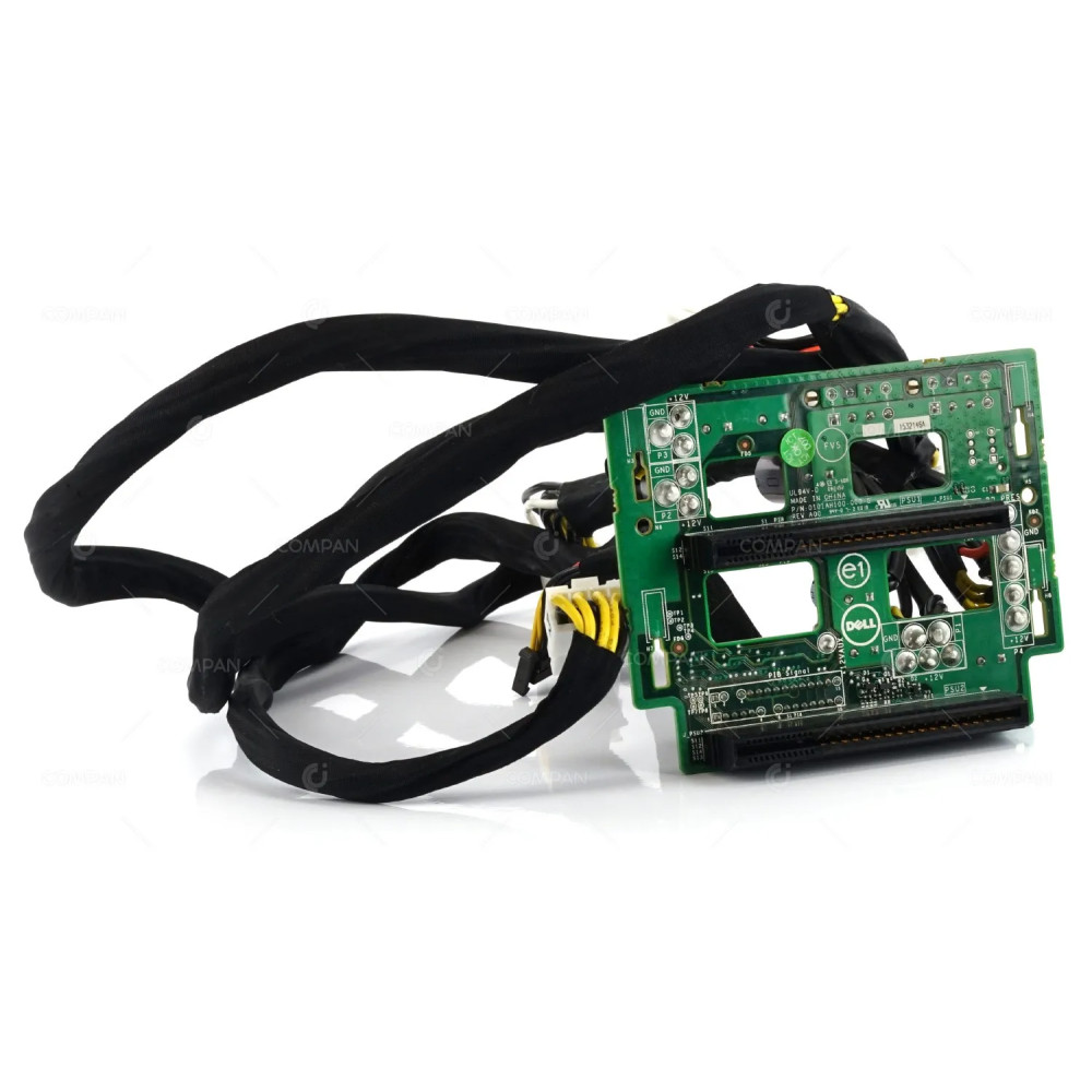 12PJJ DELL POWER SUPPLY BACKPLANE 2-SLOT PDB HOT-SWAP WITH CABLES FOR POWEREDGE T430 T630 R530 G13 012PJJ