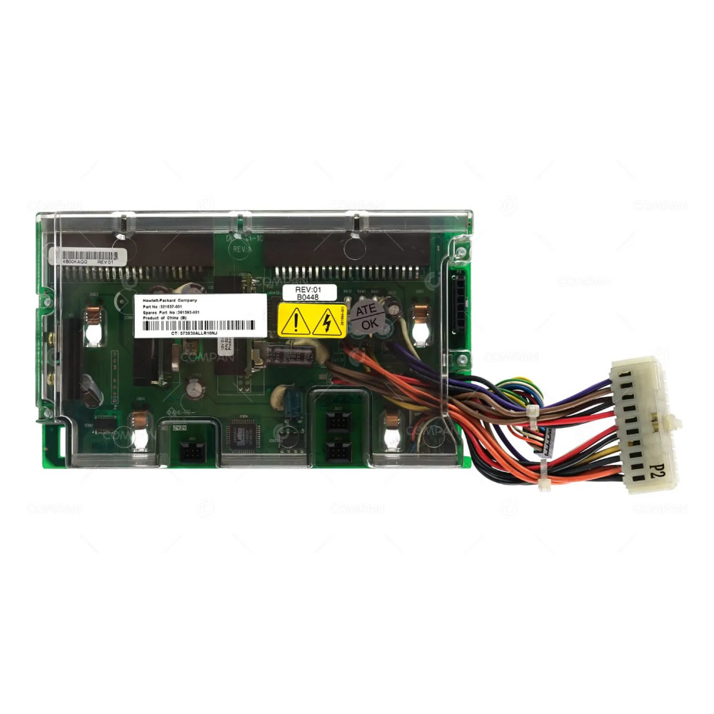 361393-001 HP POWER CONVERTER MODULE WITH BACKPLANE DC/DC FOR PROLIANT DL360 G4 321637-001