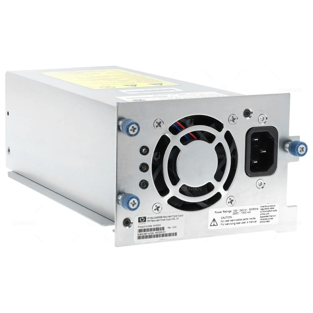 440328-001 HP 250W REDUNDANT POWER SUPPLY FOR HP MSL4048 MSL8096