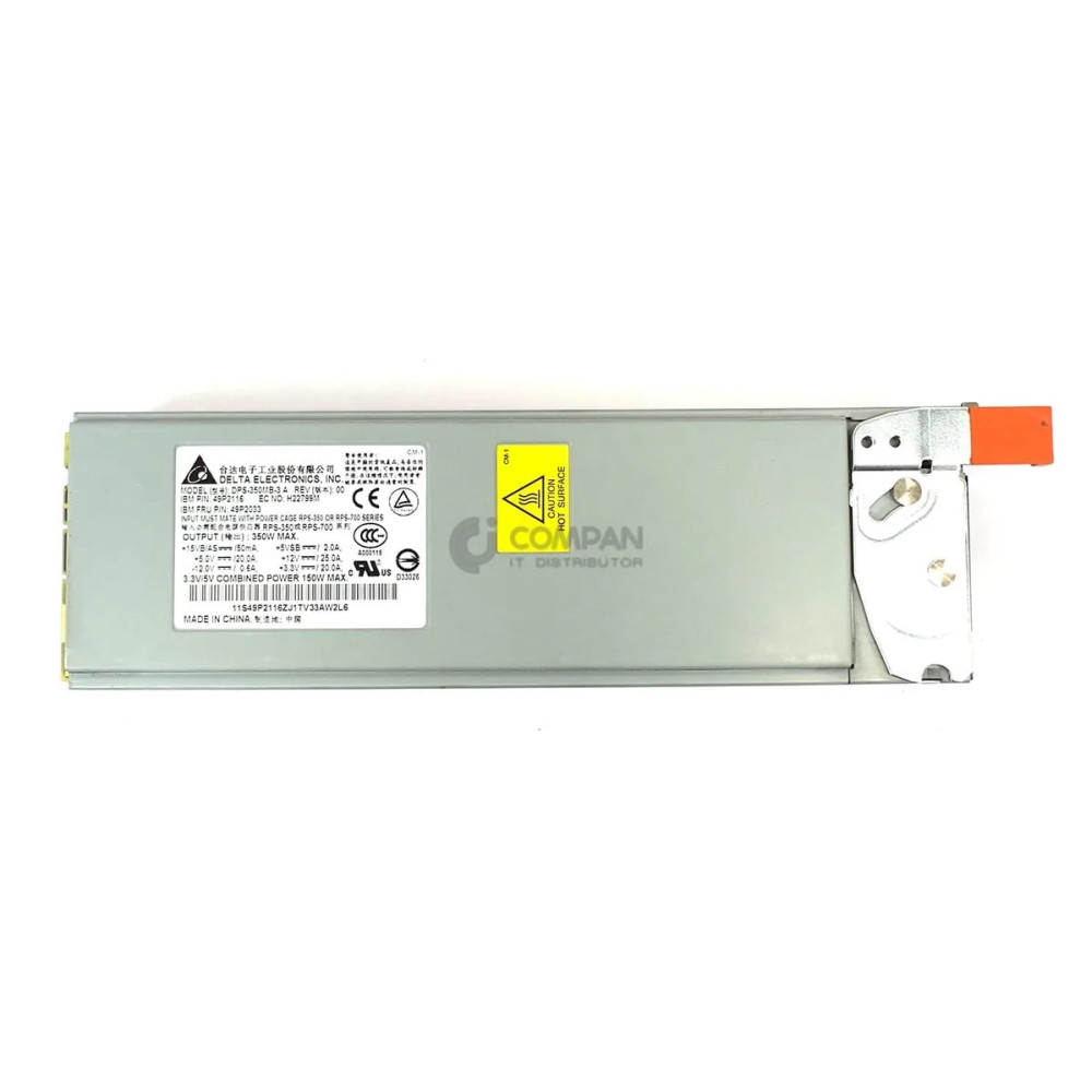 49P2033 IBM 350W POWER SUPPLY FOR IBM SERIES X345