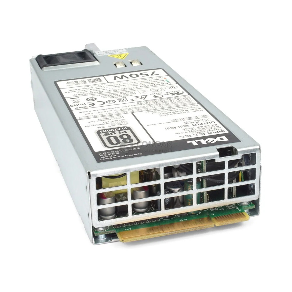 6W2PW DELL 750W POWER SUPPLY 80+ PLATINUM FOR R520 R620 R720 R720XD T320 T420