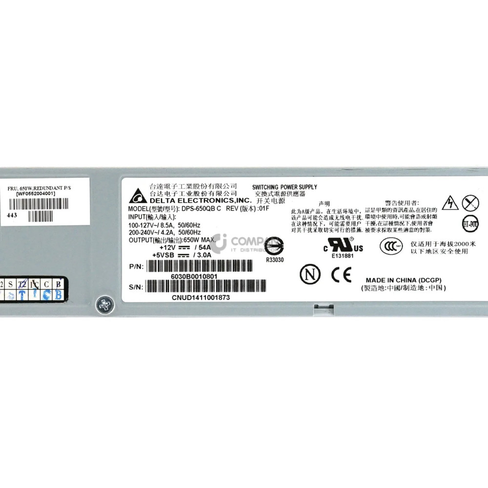 DPS-650QB / DELTA 650W POWER SUPPLY FOR AV1200