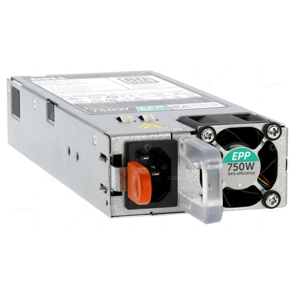 Y9VFC DELL POWER SUPPLY 750W 80+ PLATINUM FOR R630 R730 R730XD T430 T630