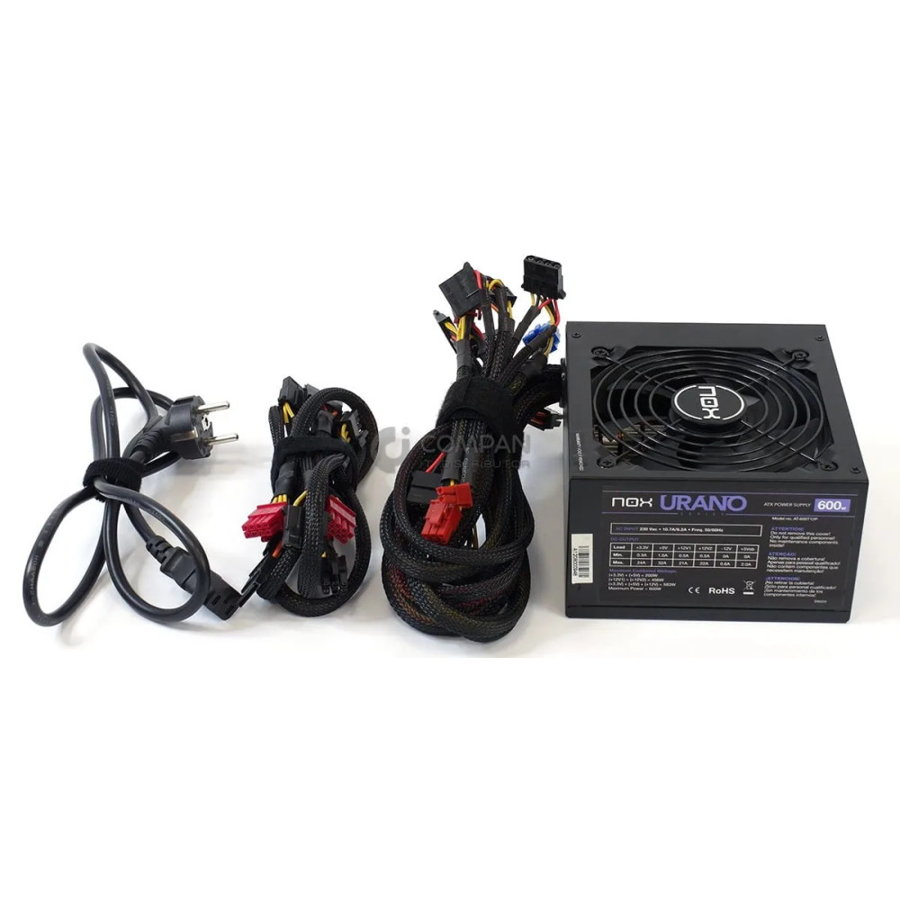 AT-600T12P NOX 600W POWER SUPPLY URANO SERIES
