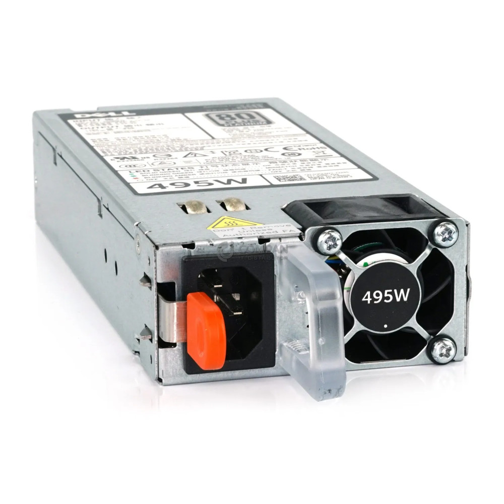 3GHW3 / DELL 495W PSU 80 PLUS PLATINUM FOR PE R520 R620 R720 R720XD T320 T420