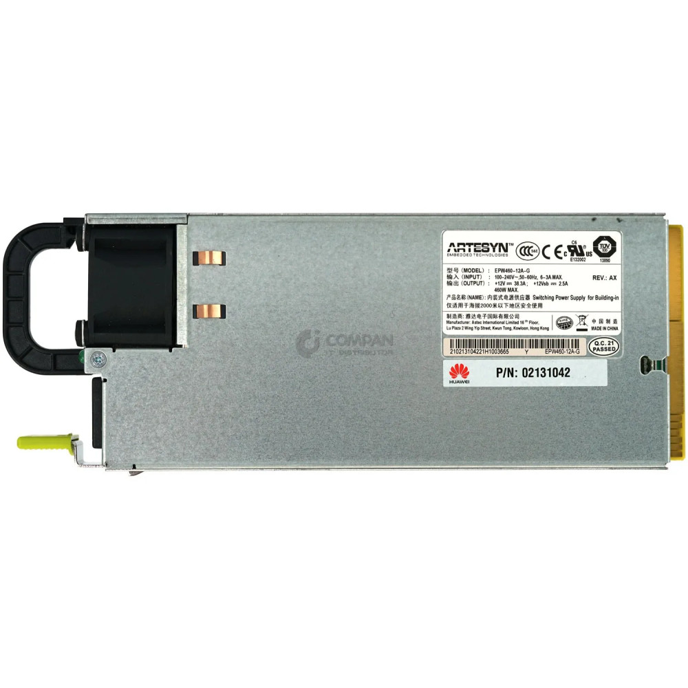 02131042 / HUAWEI 460W POWER SUPPLY FOR FUSIONSERVER RH1288 V3