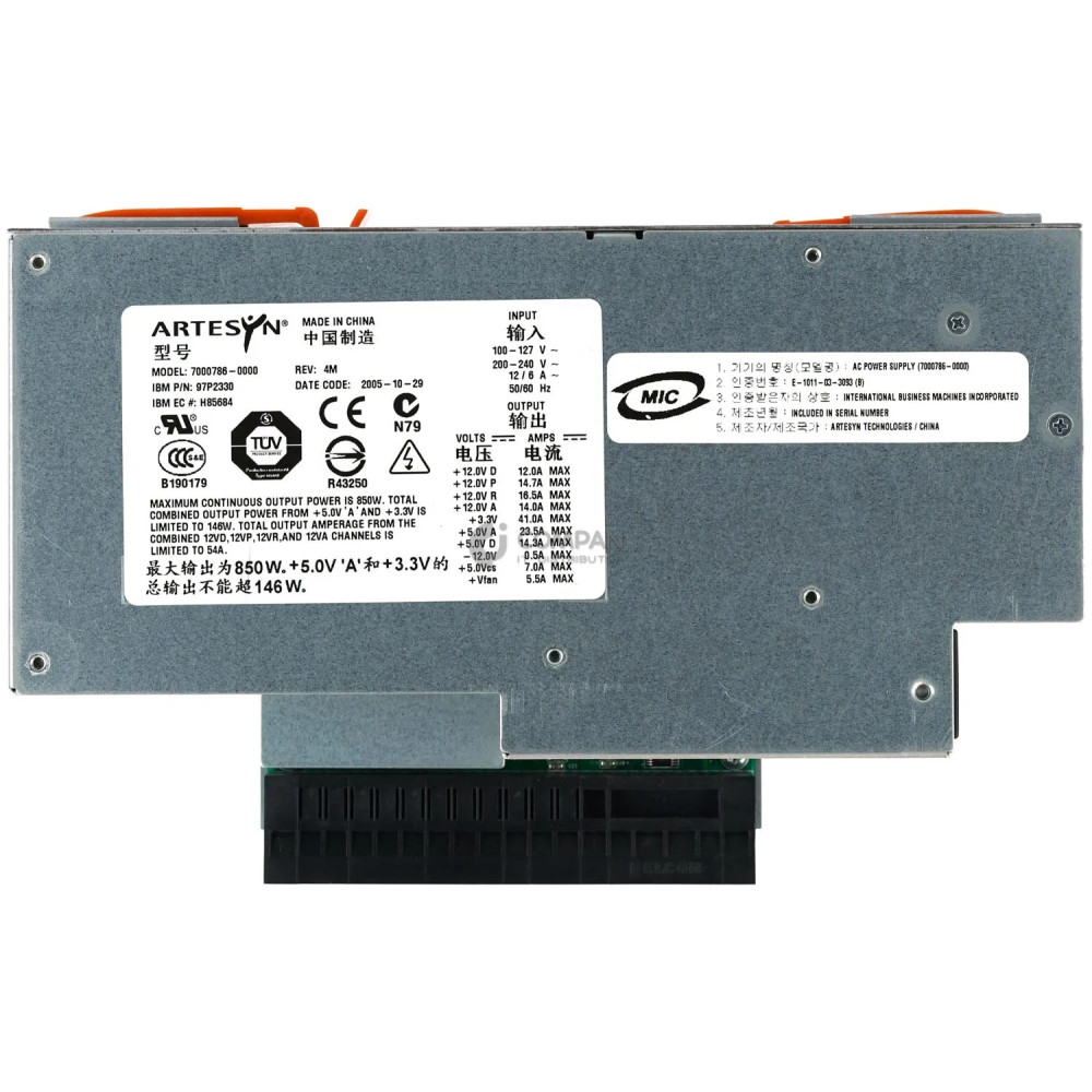 97P2330 / IBM 850W POWER SUPPLY FOR IBM POWER 520