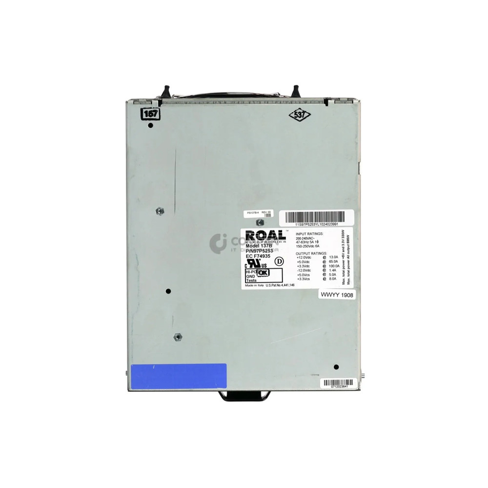 97P5253 IBM 595W POWER SUPPLY FOR I/O DRAWER