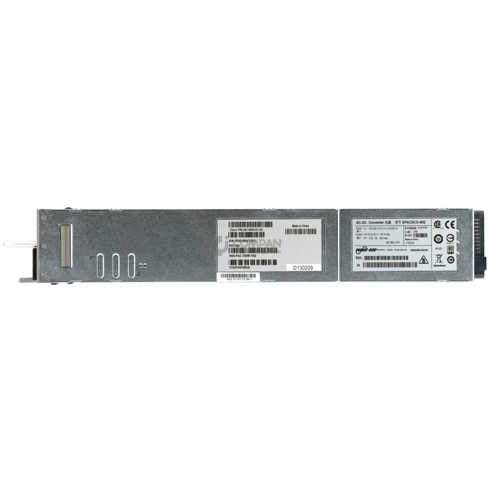 N55-PAC-750W / CISCO 750W 80+ PLATINUM POWER SUPPLY FOR CISCO NEXUS 5548UP