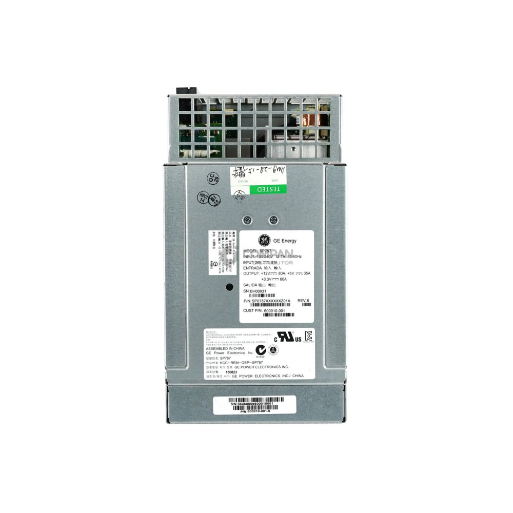 600010-001-6 PANASAS POWER SUPPLY MODULE WITH FAN FOR ACTIVESTOR 20 BLADE STORAGE