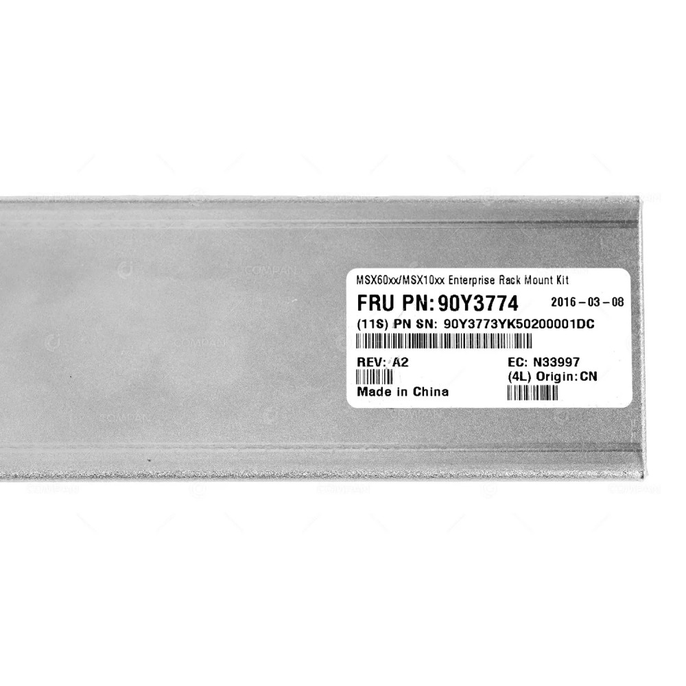 90Y3774 MELLANOX 1U ENTERPRISE RACK MOUNT KIT FOR MSX60XX MSX10XX MEC004909, MEC004878, MEC004876, MEC007488