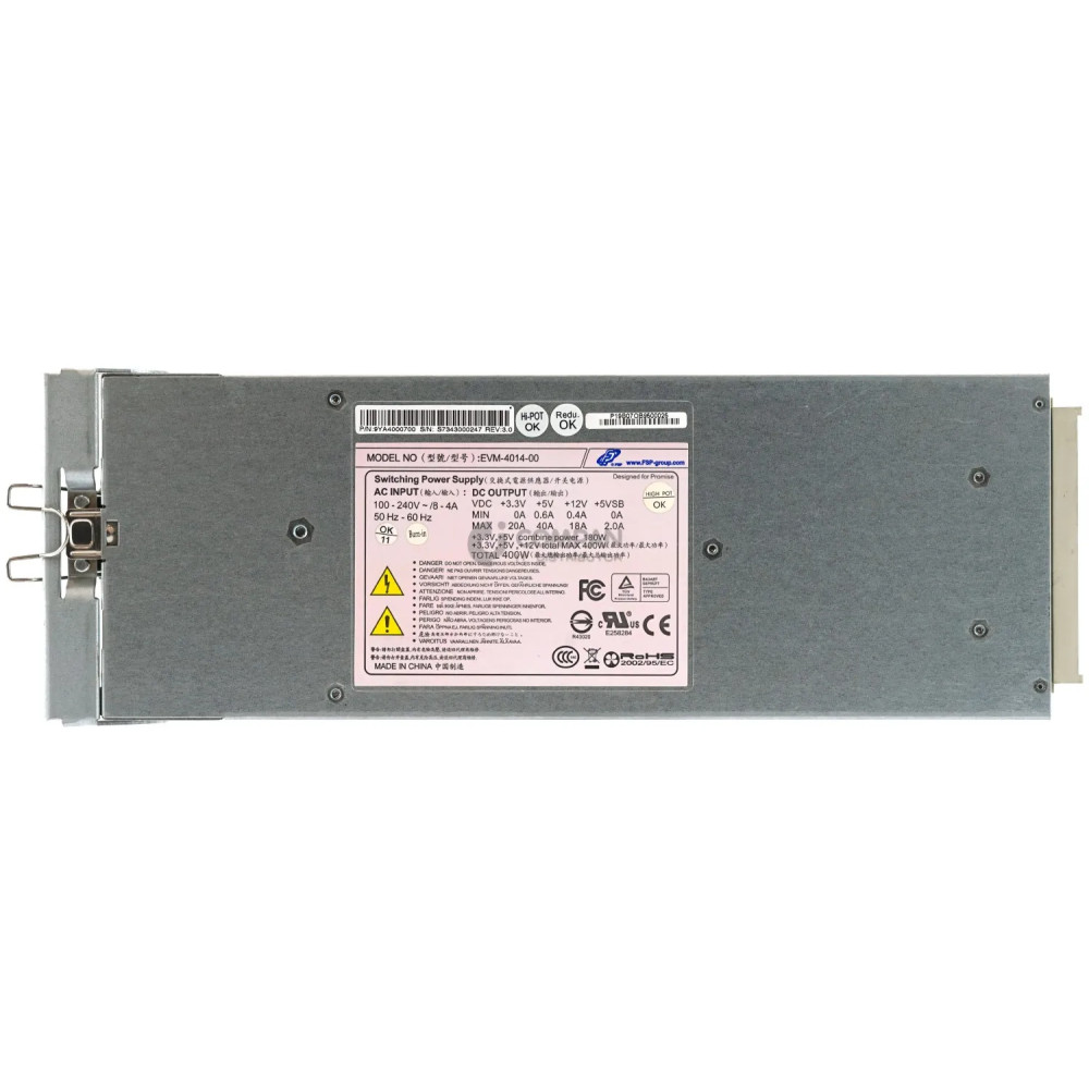 9YA4000700 PROMISE TECHNOLOGY 400W POWER SUPPLY