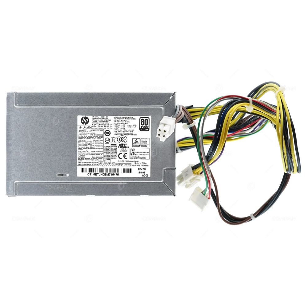 796416-001 HP 400W ENT15 EPA92 80 PLUS PLATINUM POWER SUPPLY FOR WS Z240 796346-001, PS-5401-1HA