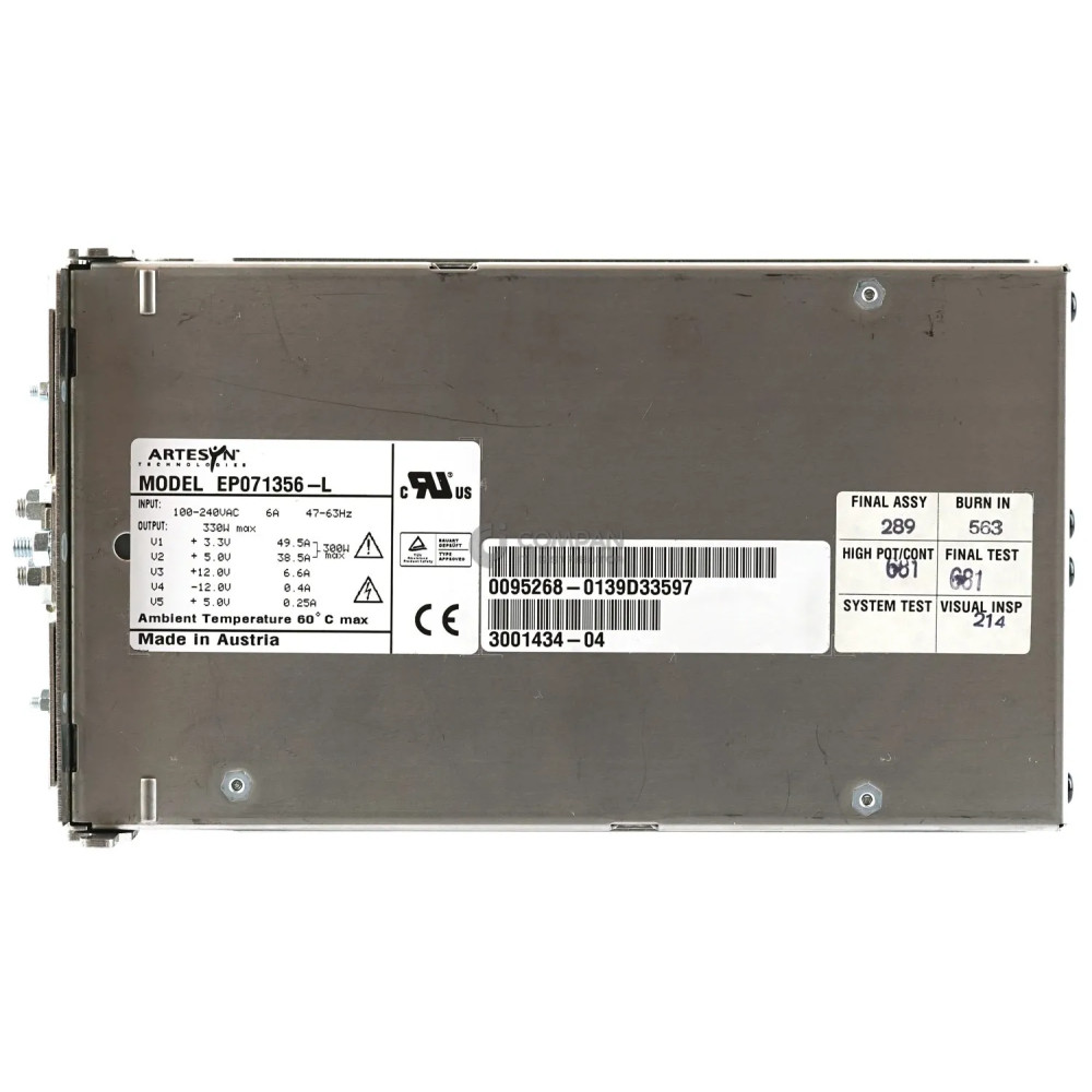 300-1434 SUN POWER SUPPLY FOR NETRA 1405 3001434-04, EP071356-L