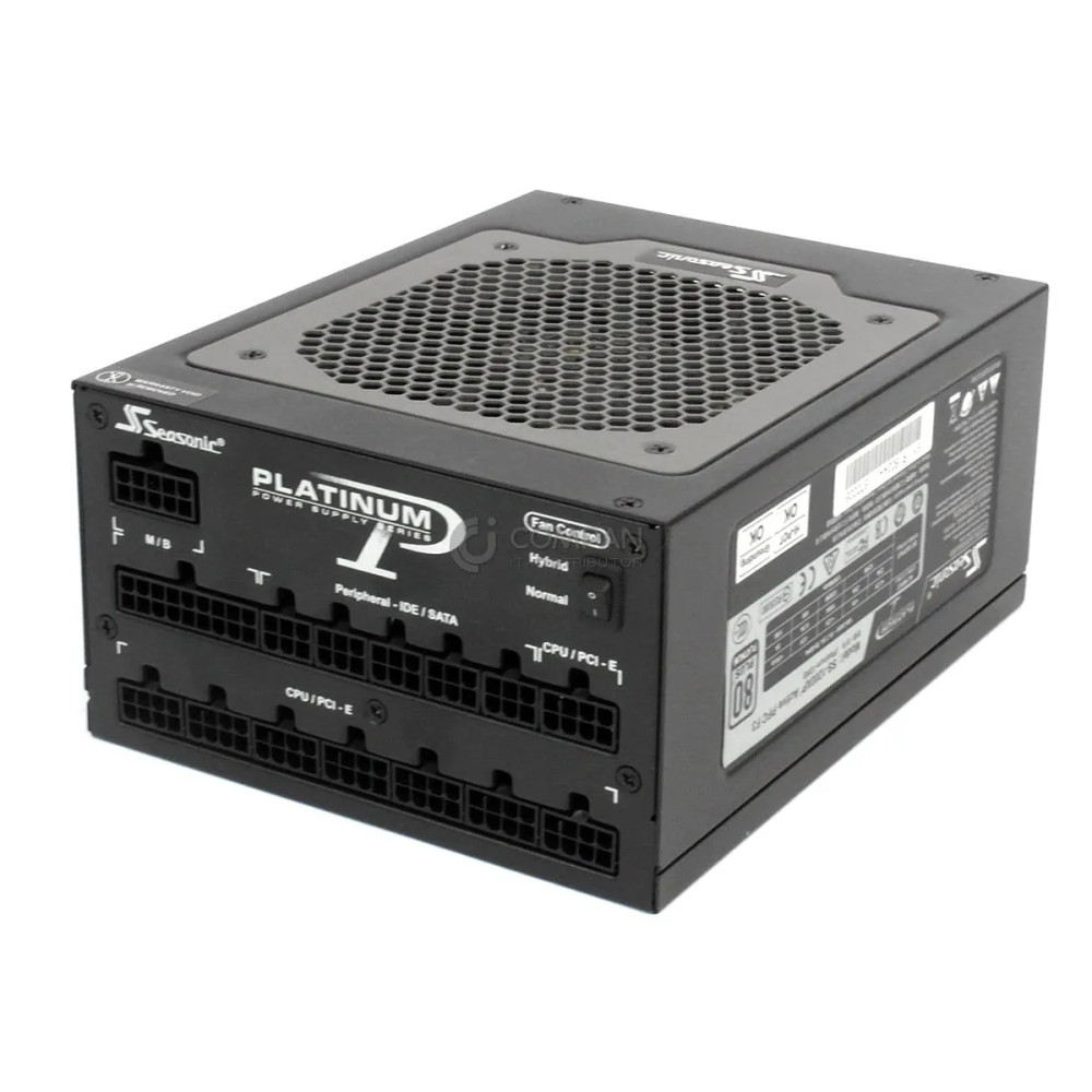 SS-1200XP SEASONIC PLATINUM-1200(SS-1200XP3) 1200W ATX12V EPS12V 80 PLUS PLATINUM CERTIFIED SLI READY CROSSFIRE READY FULL MODULAR POWER SUPPLY INTEL 4TH GEN CPU COMPATIBLE -