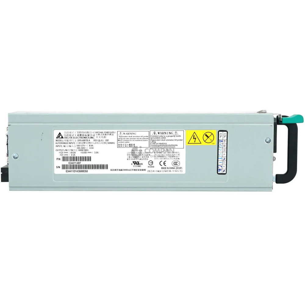 E34411-007 INTEL 600W POWER SUPPLY DPS-600TB