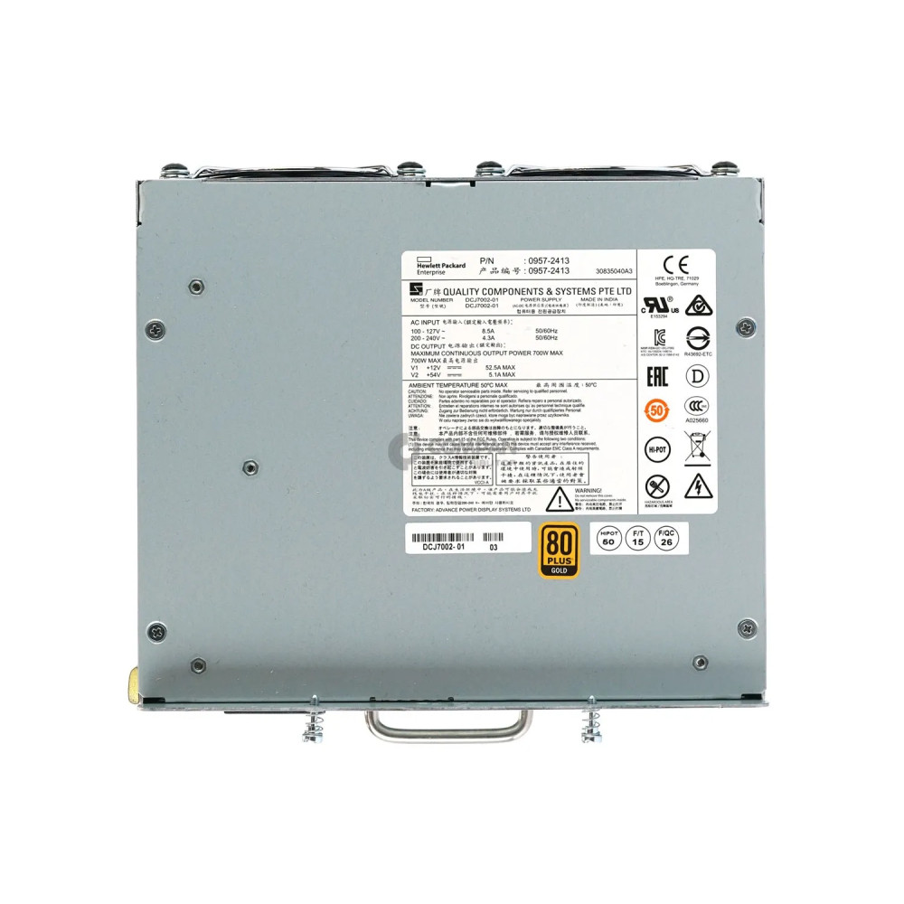 J9828A HP 700W POE+ POWER SUPPLY FOR ARUBA 5400R