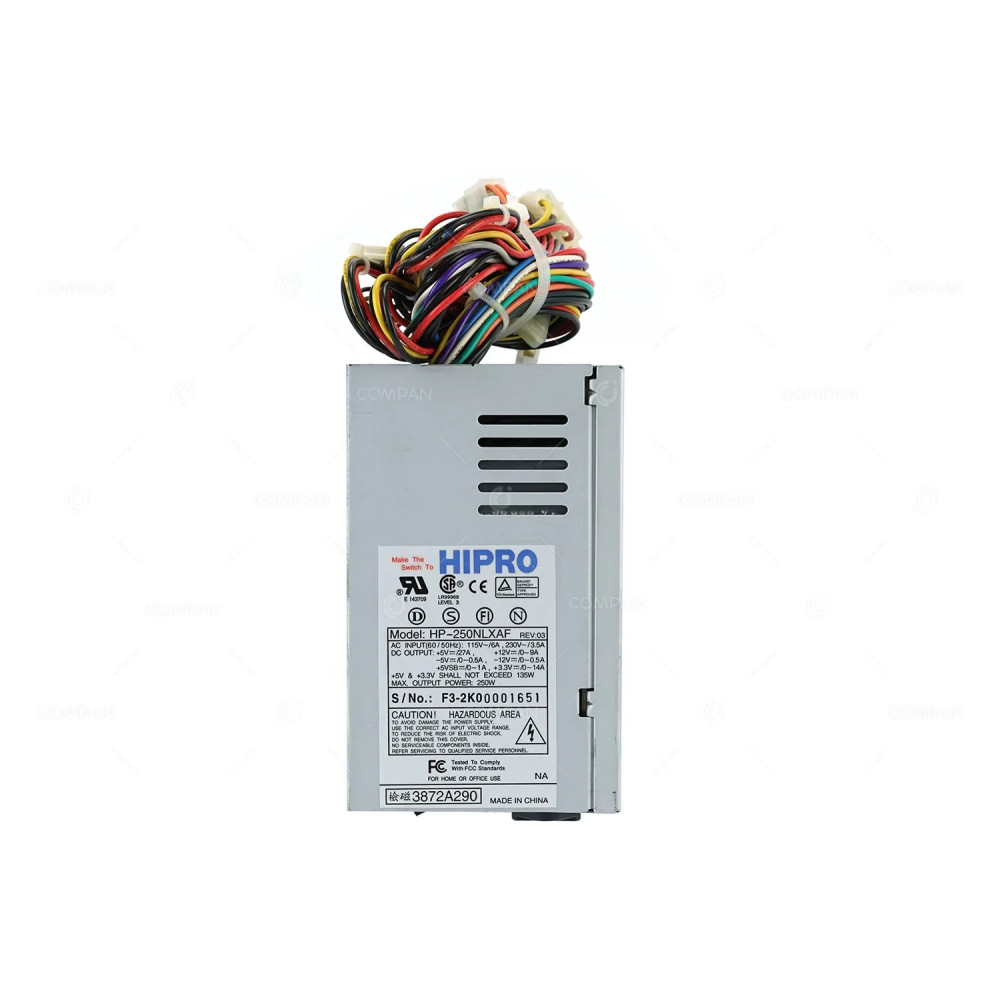 HP-250NLXAF HIPRO-TECH 250W POWER SUPPLY
