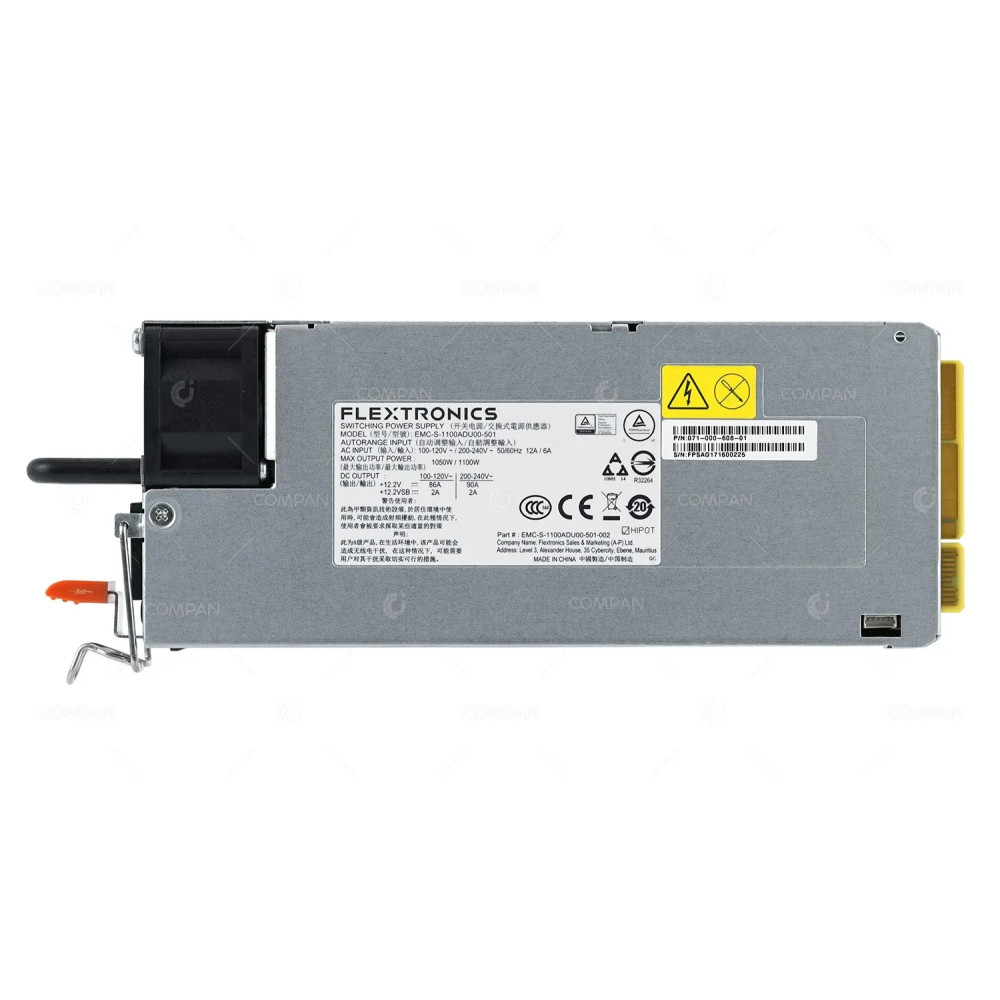 071-000-608-01 EMC 1100W POWER SUPPLY FOR EMC DATADOMAIN DD6300
