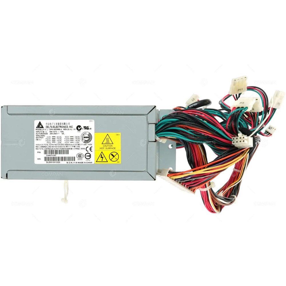 C44675-007 INTEL 600W POWER SUPPLY FOR SC5300 SERVER CHASSIS DPS-600MB