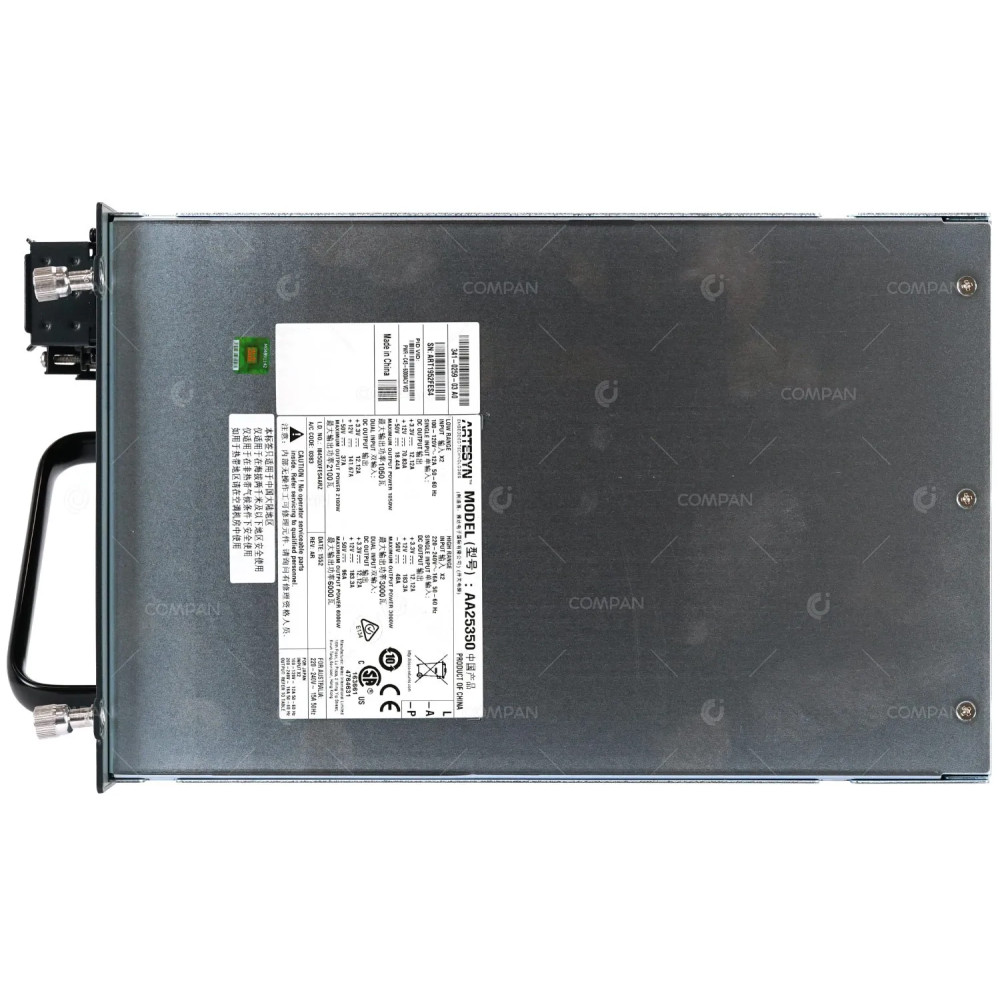 PWR-C45-6000ACV CISCO 6000W AC DUAL INPUT POWER SUPPLY FOR 4500 SERIES 341-0259-03