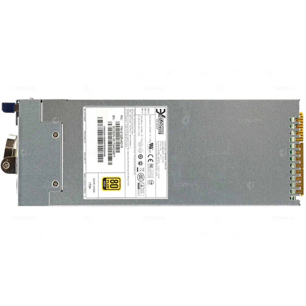 YM-2102NA01R 3YPOWER 1000W 80 PLUS GOLD POWER SUPPLY FOR CITRIX ADC SDX 14000 YM-2102N